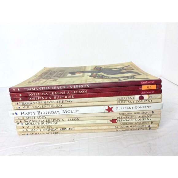 American Girls Books  Assorted Lot 12 Paperback & 1 Hardback - Picture 1 of 10